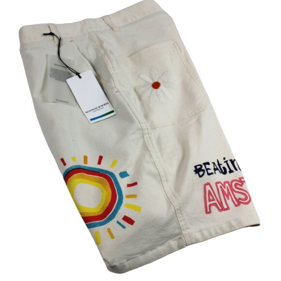 Scotch & Soda Natural Organic Cotton Take It Easy Regular Fit Shorts, Si… - Picture 4 of 7